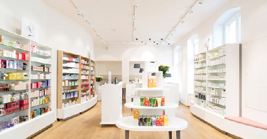 tủ-trưng-bày-mỹ-phẩm-giá-rẻ Tủ - Kệ Trưng Bày Mỹ Phẩm Thanh Lý Giá Rẻ