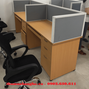 Thanh lý bàn làm việc cũ 3 hộc giá rẻ