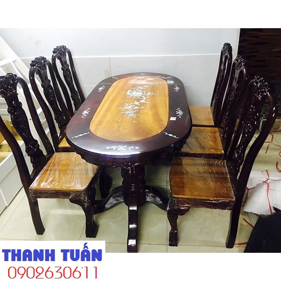ban-an-tram-can-6ghe-7950-1 Tổng hợp những mẫu bàn ăn được bán tại Thanh Tuấn