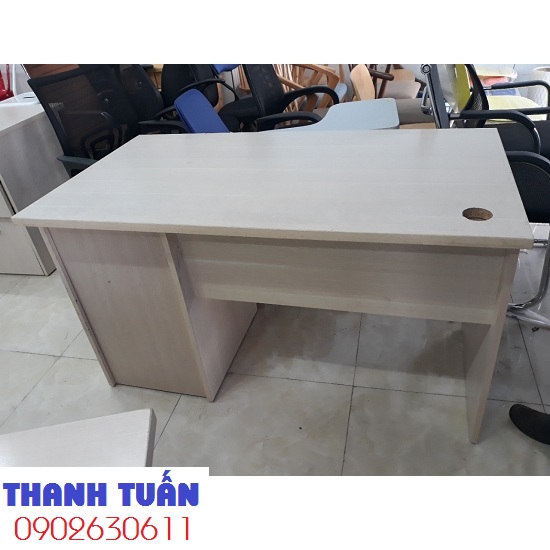ban-lam-viec-1m2-gia-re Thanh Lý Bàn Làm Việc 1m2 Có Hộc Màu Kem BVP07