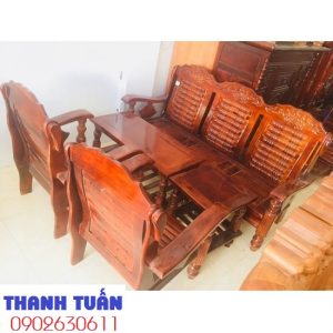 Thanh Lý Salon Nan Gỗ Tràm Xoắn Ốc SLG01