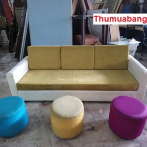Thanh lý bộ sofa 3 ghế đôn cũ giá cực rẻ