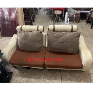 Thanh Lý Băng Sofa Đôi Cũ Lót Nệm Vải - Mã 849