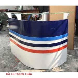 Quầy Gỗ Bo Cong Cũ Thanh Lý Giá Rẻ - Mã 797