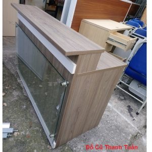 Quầy Lễ Tân Gỗ Cũ Thanh Lý, Đẹp 95%