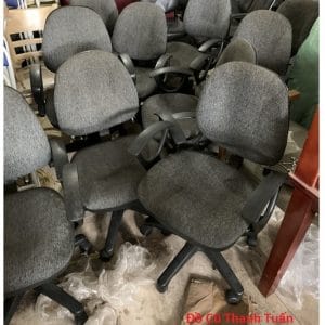 Bán Ghế Xoay Bọc Vải Nỉ Cũ Giá Rẻ