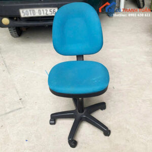 Ghế Xoay Văn Phòng Cũ Màu Xanh