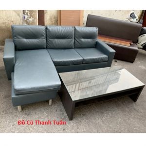 Bộ Sofa Giả Da Cũ Cao Cấp Giá Rẻ - Mã 831