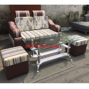 Bộ Sofa Mini Bọc Vải Cũ Giá Rẻ - Mã 472
