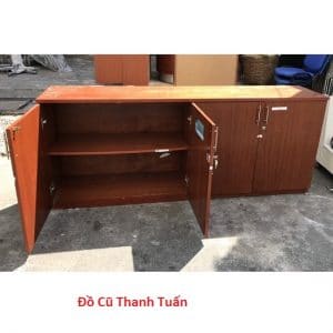 Bán Tủ Hồ Sơ Thấp 4 Cánh Cũ Giá Rẻ - Mã 281