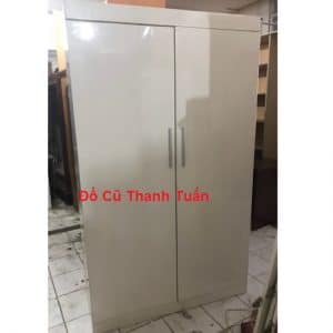 Bán Tủ Quần Áo 2 Cánh Cũ Màu Trắng - Mã 309
