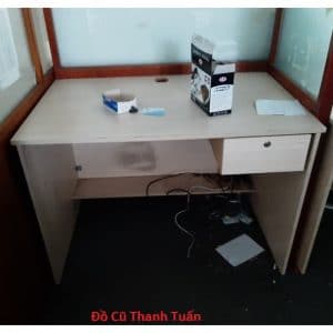 Bàn Làm Việc Có Hộc Tủ Cũ 1M Giá Rẻ - Mã 738