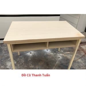 Bàn Làm Việc 1M Chân Sắt Cũ Có Hộc - Mã 660