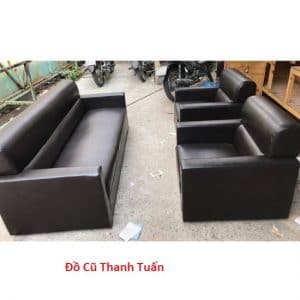 Bộ Sofa Bọc Da Cũ Cao Cấp Giá Rẻ - Mã 761