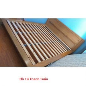 Giường Gỗ Sồi Cũ Cao Cấp Giá Rẻ - Mã 591