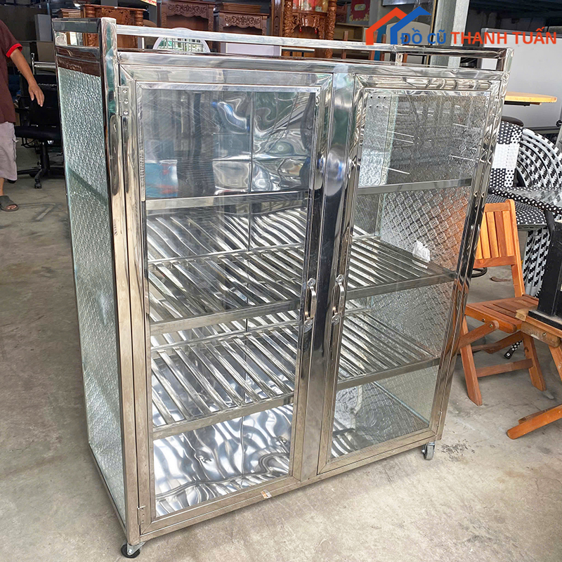 tu-inox-1 Thanh Lý Tủ Nhôm Kính Cũ Giá Rẻ Tại TPHCM
