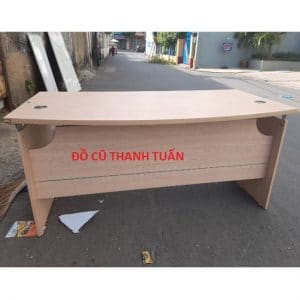 Bàn Trưởng Phòng Gỗ Công Nghiệp 74x1M6 Cũ - BLVC207