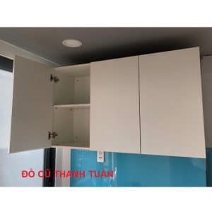 Tủ Kệ Treo Tường Màu Trắng Cũ - Mã 382