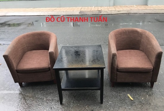 bo-sofa-cafe-cu-gia-re-1 Thanh Lý 5 Bộ Bàn Ghế Sofa Cafe Cũ - Mã 118