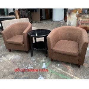 Thanh Lý 5 Bộ Bàn Ghế Sofa Cafe Cũ - Mã 118
