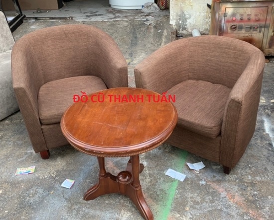bo-sofa-cafe-cu-gia-re-3 Thanh Lý 5 Bộ Bàn Ghế Sofa Cafe Cũ - Mã 118