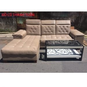 Thanh Lý Bộ Bàn Ghế Sofa L Cũ Cao Cấp - Mã 322