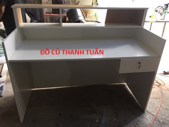 quay-1m4-go-cong-nghiep-1 Thanh Lý Quầy 1M4 Đóng Mới - Mã 310