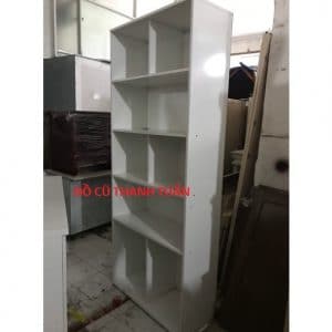 Thanh Lý Kệ Gỗ Cũ Màu Trắng - Mã 665