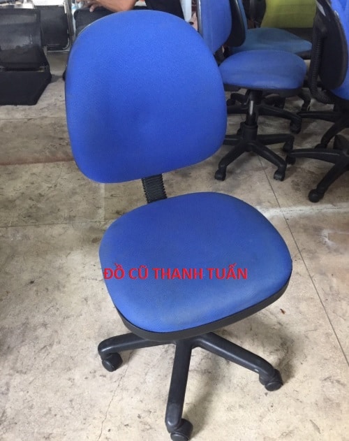 ghe-xoay-mau-xanh-cu-khong-tay XẢ KHO: Lô Ghế Cũ Giá 150k - 350K
