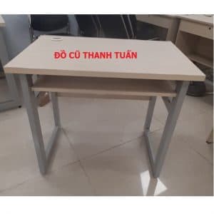 Bán 25 Cái Bàn Làm Việc Gỗ Chân Sắt Cũ 80x60Cm - Mã 839