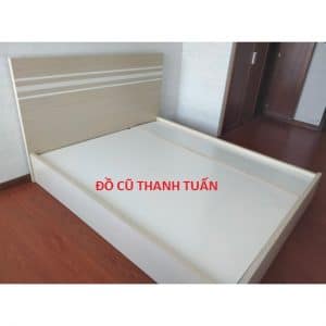 Thanh Lý Giường Gỗ 1M6x2M Cũ - Mã 495