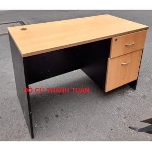Bàn Làm Việc 2 Hộc Cũ 1M2x60Cm - BLVC184