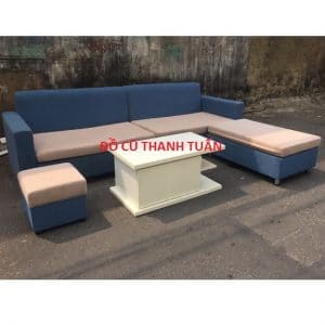 Thanh Lý Bộ Sofa Chữ L Cũ - BSFC63