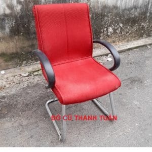 Ghế Chân Quỳ Inox Màu Đỏ Cũ - GVPC232
