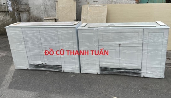 tu-bep-treo-tuong-cu-gia-re Thanh Lý Tủ Bếp Treo Tường Cũ 1M42x90 Giá Rẻ