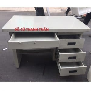 Bàn Làm Việc Bằng Sắt Cũ 1M2x70 - BLVC236