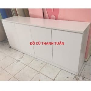 Thanh Lý Tủ Bếp 1M73x76 Màu Trắng Cũ