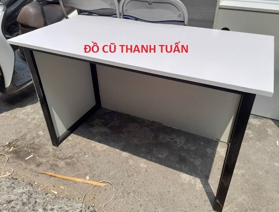 ban-lam-viec-cu-gia-re-1m2-hcm Thanh Lý Bàn Làm Việc Chân Sắt Cũ 60x1M2 - BLVC255