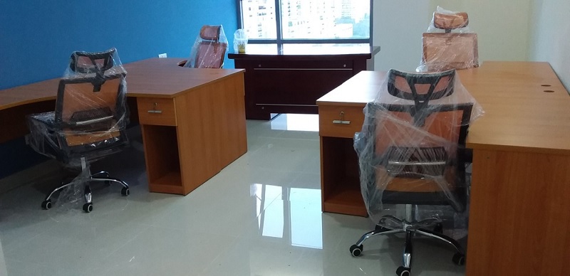 Hình ảnh setup nội thất văn phòng cũ tại quận 10 - Thanh Tuấn