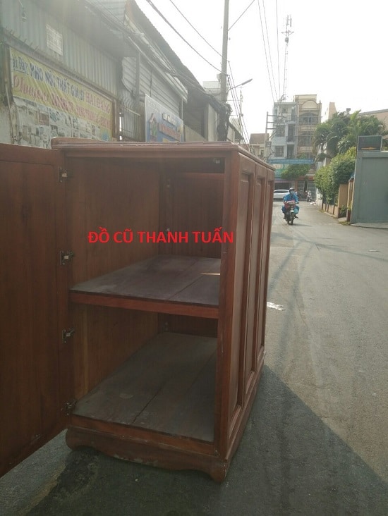2-17 Tủ Thờ Cũ 1m3 Giá Rẻ - TKTC09