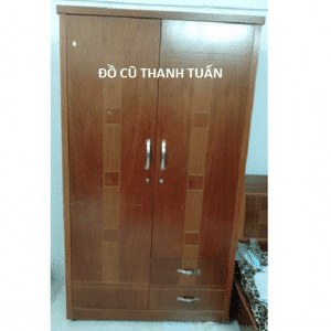 Thanh Lý Tủ Áo 2 Cánh Gỗ MDF Cũ Giá Rẻ