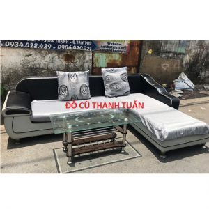 Bộ Sofa Phòng Khách Góc Bọc Simili Giá Rẻ