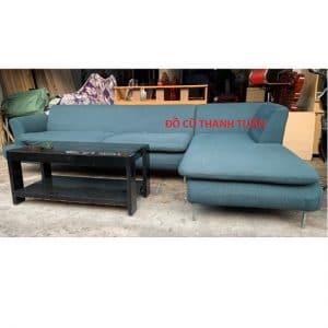 Thanh Lý Bộ Sofa Góc Bọc Vải Cũ Giá Rẻ