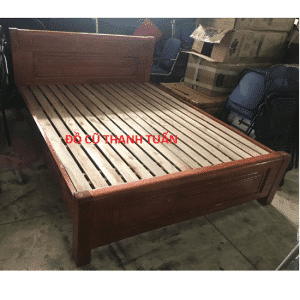 Giường Gỗ Cũ 1m6 Thanh Lý Giá Rẻ