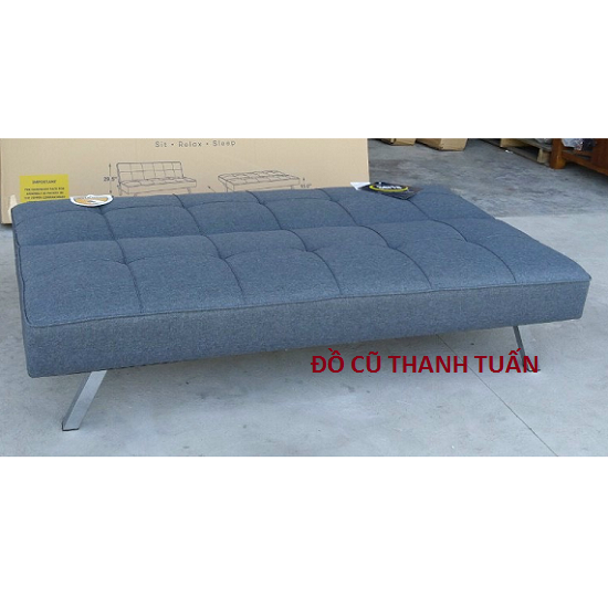 sofa-bed Thanh Lý Bộ Sofa Bed Tồn Kho Vải Cotton Giá Rẻ