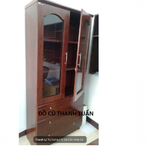 Thanh Lý Tủ Đựng Hồ Sơ Cửa Kính Cũ - THSC219