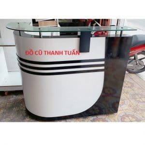 Quầy Lễ Tân Cũ Ngang 1M2 Cao 1M1 Hông 60Cm - QC41
