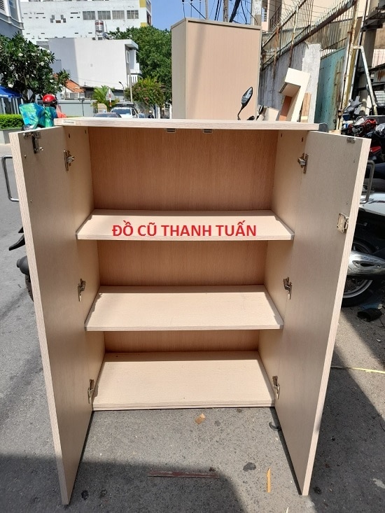 11-3 Thanh Lý Tủ Hồ Sơ Văn Phòng 2 Cửa Cũ 80Cm*1M15 - THSC242