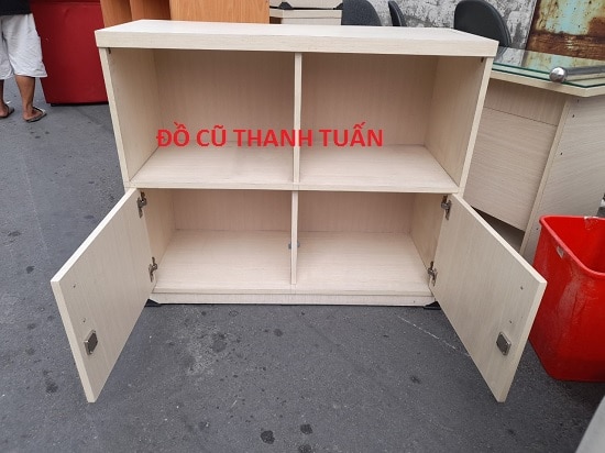 15-1 Tủ Đựng Tài Liệu Thấp Cánh Lửng Cũ 1M*80Cm - THSC246