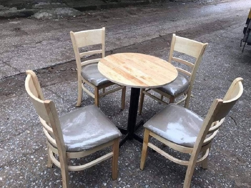 2-6 Đơn hàng bàn ghế cũ giao đến anh Tâm, Vũng Tàu